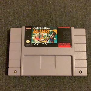 Super Mario all stars Super Nintendo